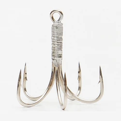 Treble Hook Barbed Hooks 5 Anchor Hooks Bighead Carp Fishing Hook Super Sharp Triple Anchor Hooks Anzuelos De Pesca Mar Pesca