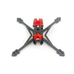 HappyModel Crux35 Crux35 HD 3.5 pollici ELRS Micro Freestyle FPV Drone sostituzione 150mm 3K kit telaio in fibra di carbonio/piastra inferiore