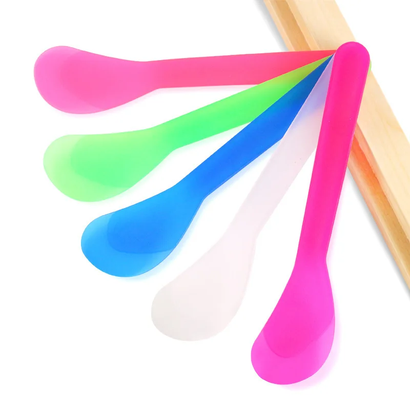 5PCS DIY Face Mask Spoon Mask Mixing Stick Cosmetic Spatula Scoop Makeup Sticks Mud for Mask Mixing Cosmetic Tool