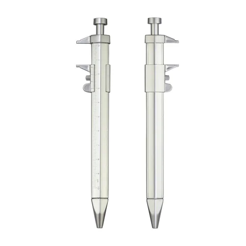 Imagen 2 del producto 50 Uds. Bolígrafos de calibre personalizados, bolígrafos con logotipo, bolígrafo de regalo grabado, promoción, regla Vernier, negocio personalizado al por mayor