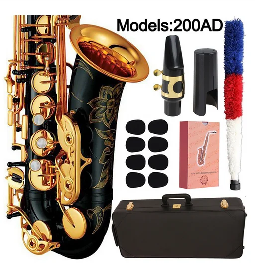 

MFC Saxophone Alto 200AD Professional Alto Sax Custom 200AD Series High Saxophone Black Lacquer With Mouthpiece Reeds Neck Case