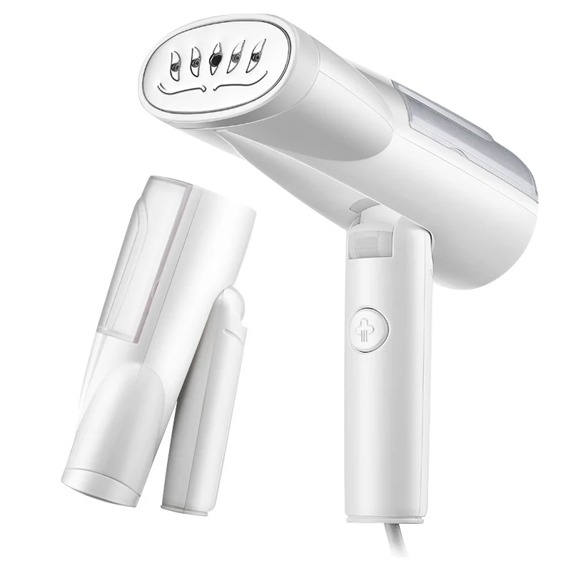 Mini Handheld เตารีดไอน้ำแขวนครัวเรือนพับเครื่องเสื้อผ้าเหล็กลบ Crease นุ่มและทำความสะอาดผ้าส่วนใหญ่