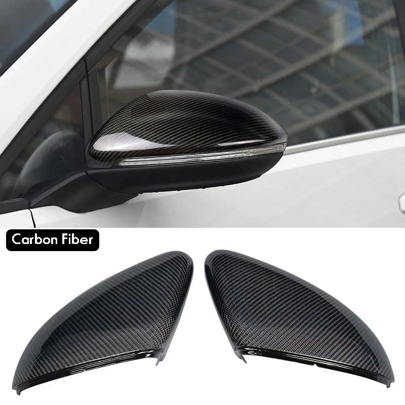 

Lofty Richy Rearview Mirror Cover Housing Case For VW Golf 7 MK7 Carbon Fiber Side Mirror Case Rearview Mirror Cover