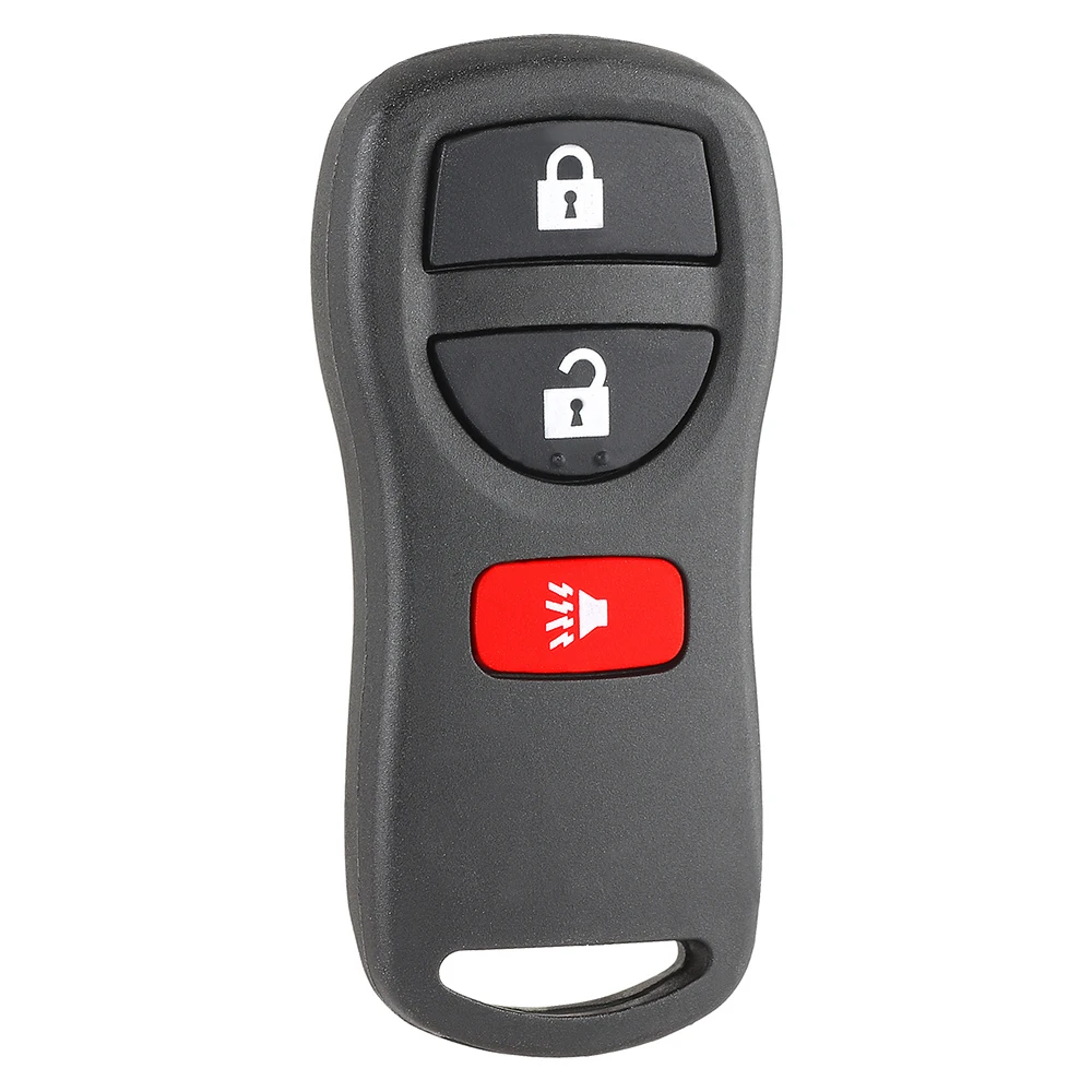 KEYECU Keyless Entry telecomando per auto portachiavi 3 pulsanti per Nissan Murano Xterra Titan per Infiniti FX35 FX45 QX4 KBRASTU15