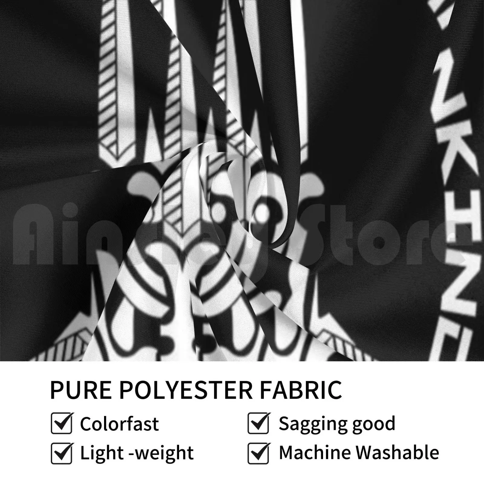 Nier Automata Yorha Tapestry Living Room Bedroom Nier Automata Yorha Black And White Video Game Gaming Ps4 Pc One