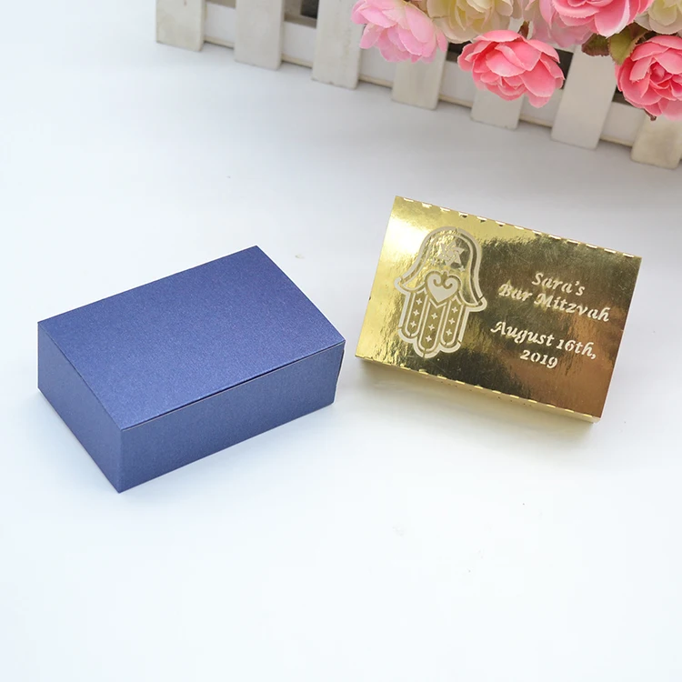 Personalized laser cut bar mitzvah and bat mitzvah drawer boxes