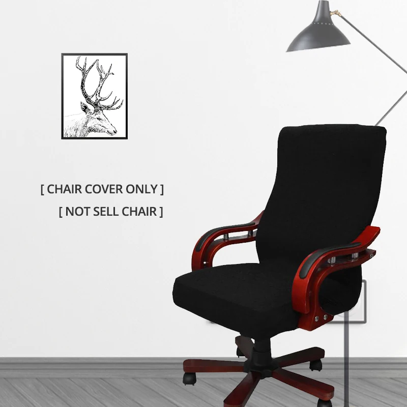 

Large Size Office Chair Cover Spandex Stretch Seat Cover for Computer Chair Cover Seat Case Rotating Chair Slipcover Not Chair