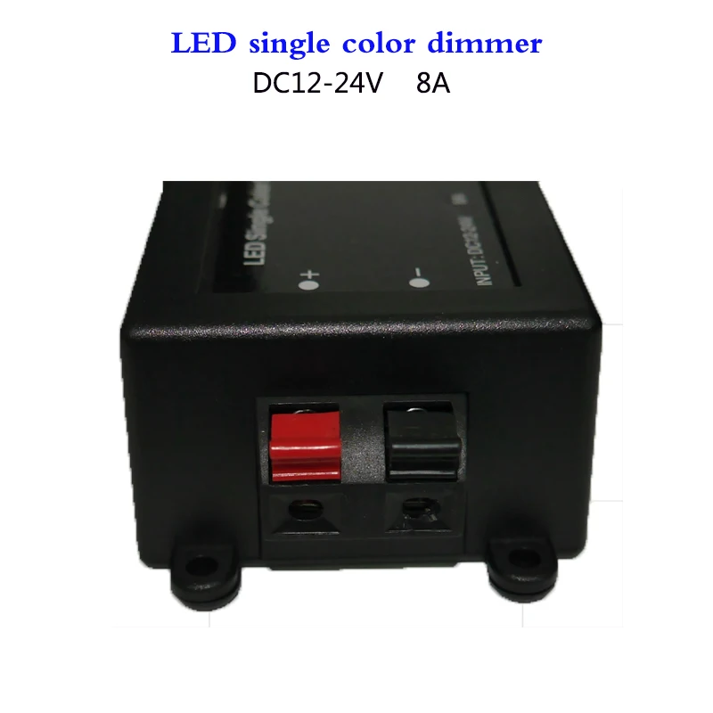 LED dimmer 3 keys RF Wireless Remote LED single color 8A Wireless controller DC12-24V for led 5050 3528 3014 strip light