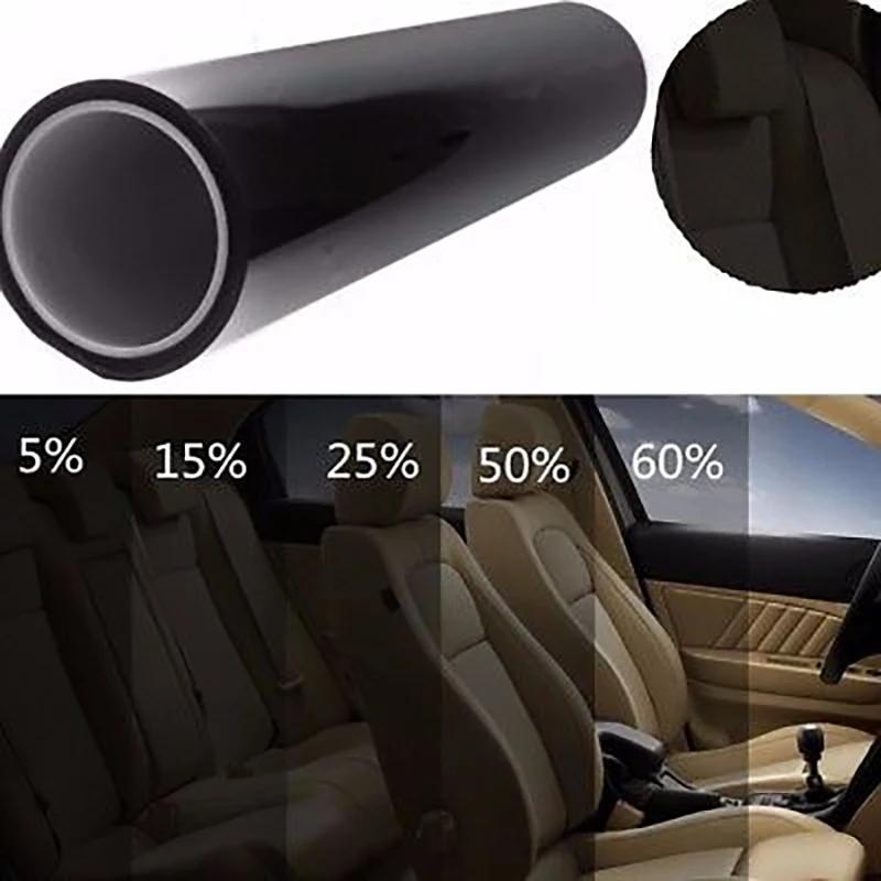 3mX50cm VLT5% Nano Ceramic Film IR 100% Anti Scratch Protection Car Home Solar Glass Window Tinting Films