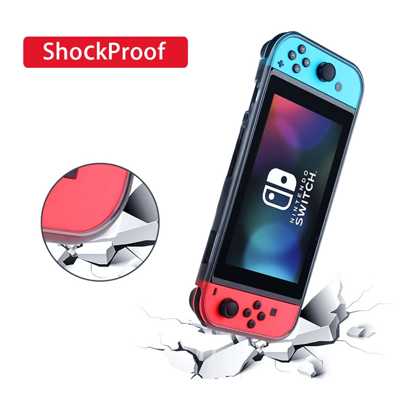 For Nintendo Switch Storage Soft TPU Silicone Case  Protector Case For nintend switch console accessories