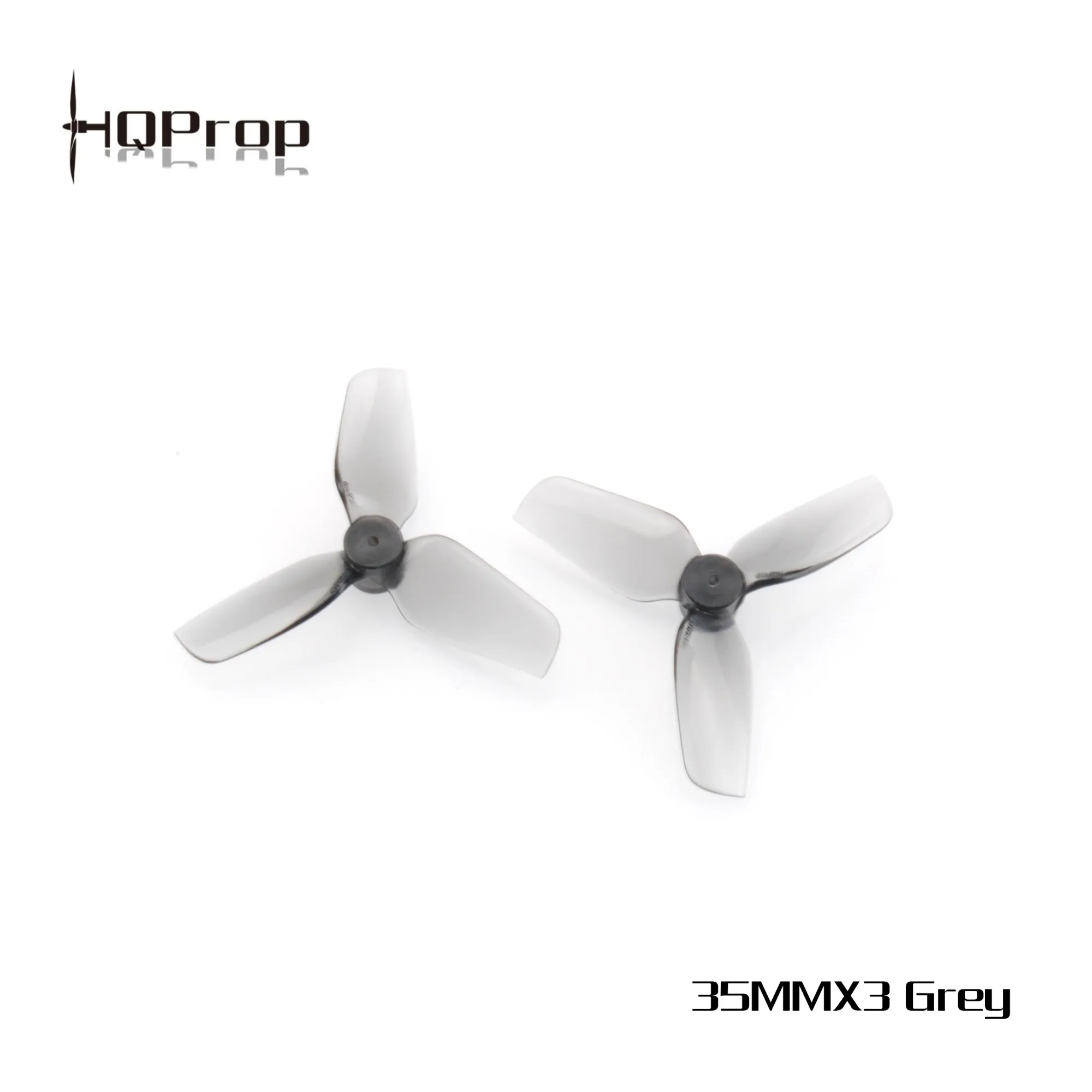 HQProp Micro Whoop 35MMX3 (2CW+2CCW)-Poly Carbonate-1MM Shaft