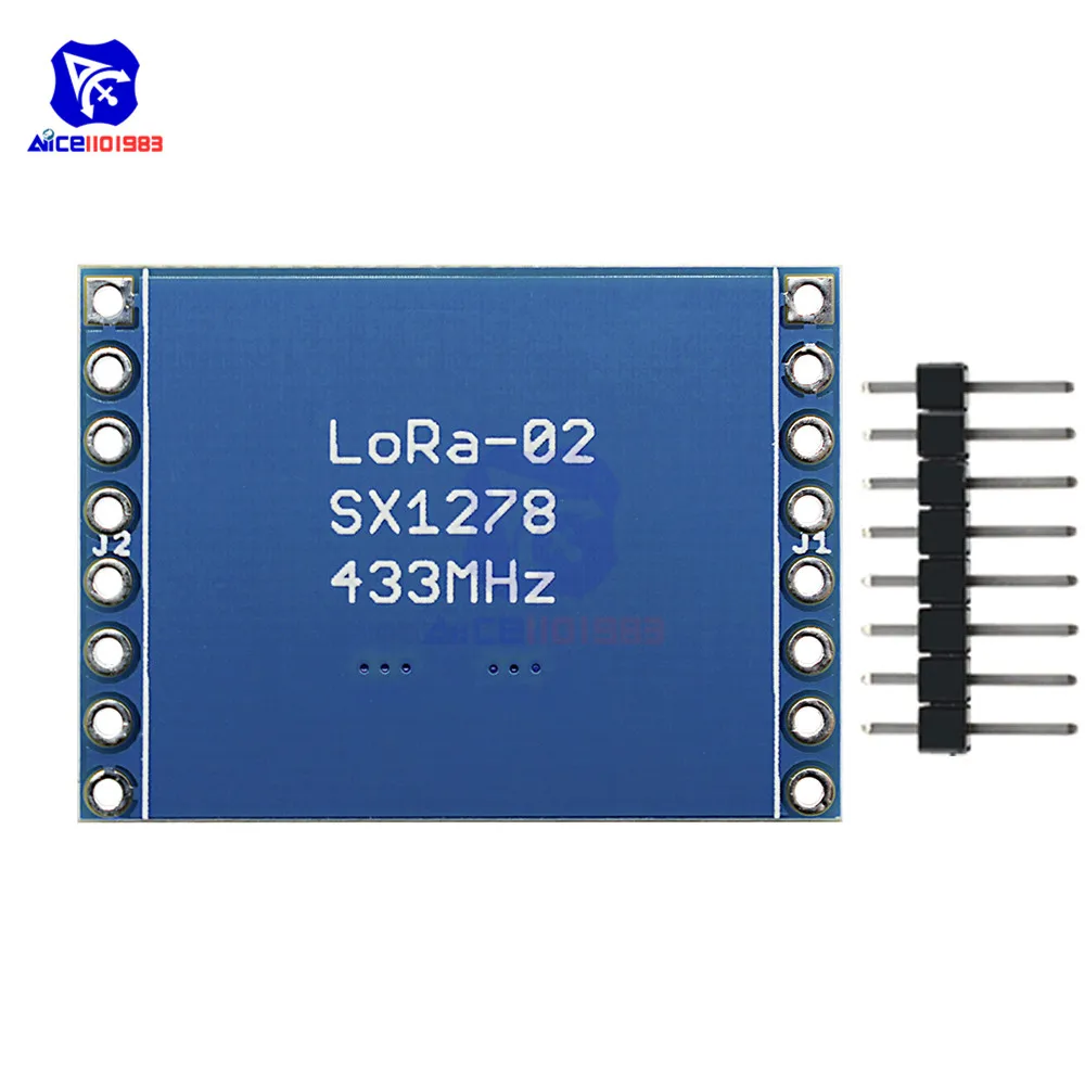 433MHZ SX1278 LoRa Module 433M 10KM Ra-02  Wireless Spread Spectrum Transmission Board 2.4G IPX Antenna for Smart Home