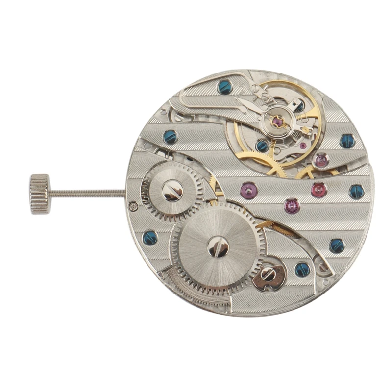 Mechanical Hand Winding 6497 St36 Watch Movement P29 44Mm Stainless Steel Watch Case Fit 6497/6498 ST3600 Movement Watch