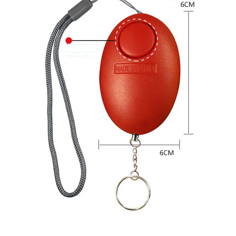Self Defense Alarm 120dB Alert Personal Security Protective Scream Loud Keychain Emergency tool