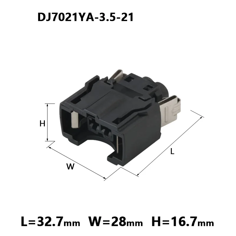 2P hole car connector connector harness plug 3.5 series 037973202  with terminal