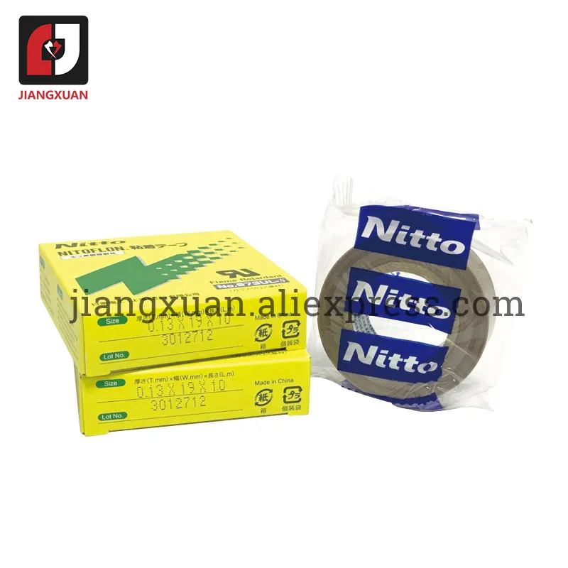 973UL-S 19mm NITOFLON Masking Tape 973ul-s PTFE Nitto Adhesive Tape 50pcs/lot