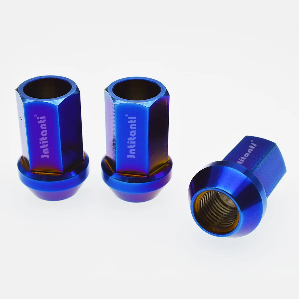 

Jntitanti cone seat open end Gr.5 titanium lug nuts m12*1.5*35