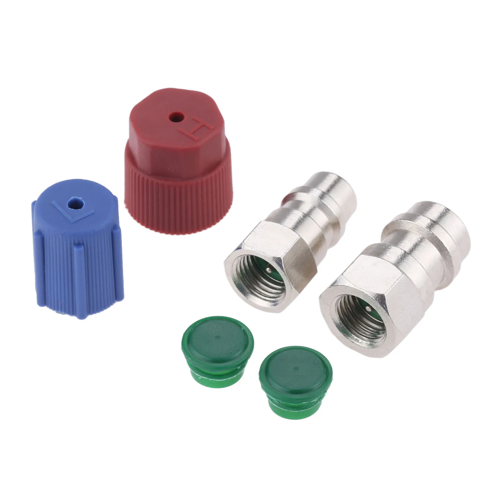 R12 R22 to R134A High/Low Fitting Port Retrofit 1/4’’ to 7/16