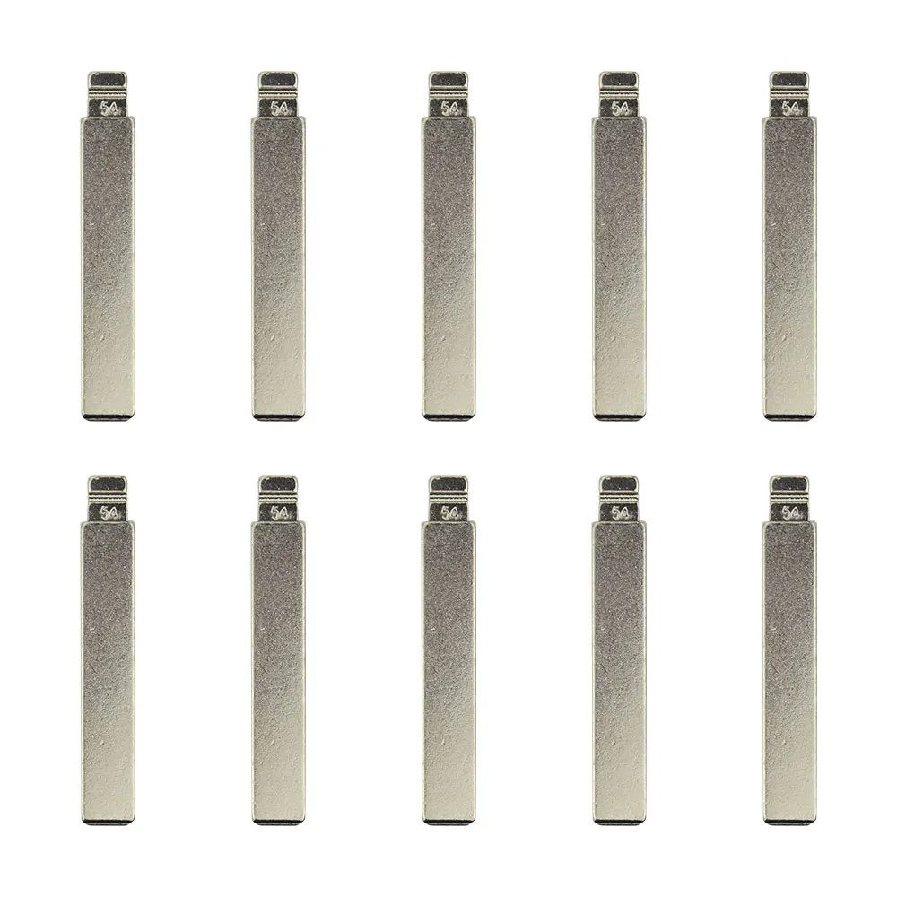 CHKJ 1PC No.54 HCA/HU83 zmodyfikowany scyzoryk nóż pasuje do Citroen dla Peugeot 307 odwróć składany klucz samochodowy puste 54 # z rowkiem