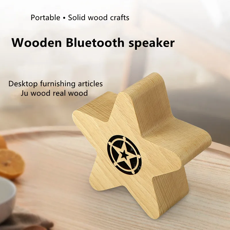 나무 스피커 야외 작은 스피커 무선 스피커 컴퓨터 MP4 오디오 센터 Pc 사운드 박스 Minifit 휴대용 비디오 소비자