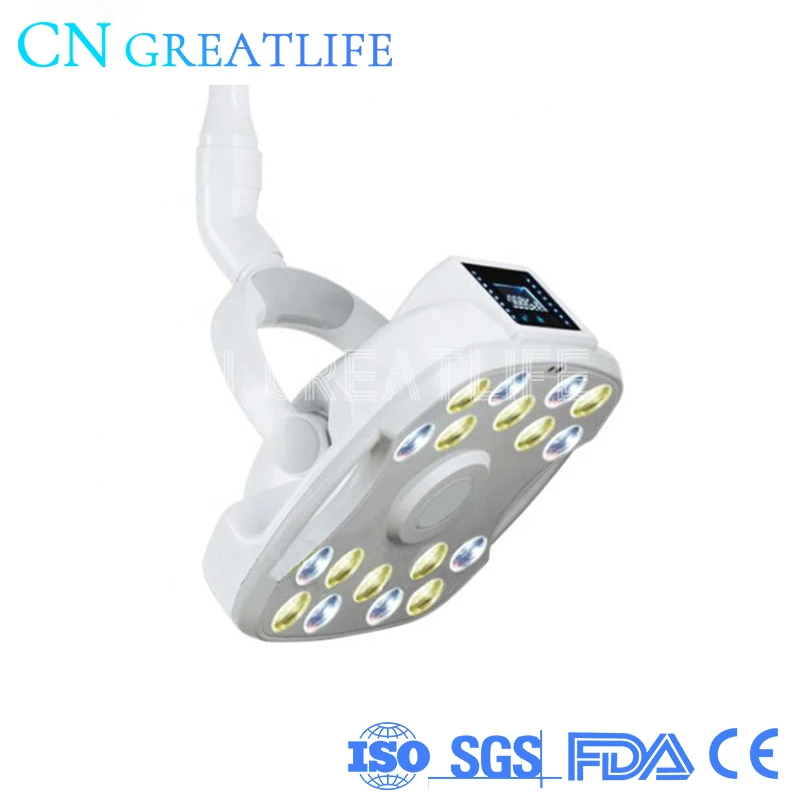 

Fashion Design Surgical Medical Exam Shadowless 360 Rotation Dental Pro Implant Lamp Led Dental Light with 7 Color Temperatures