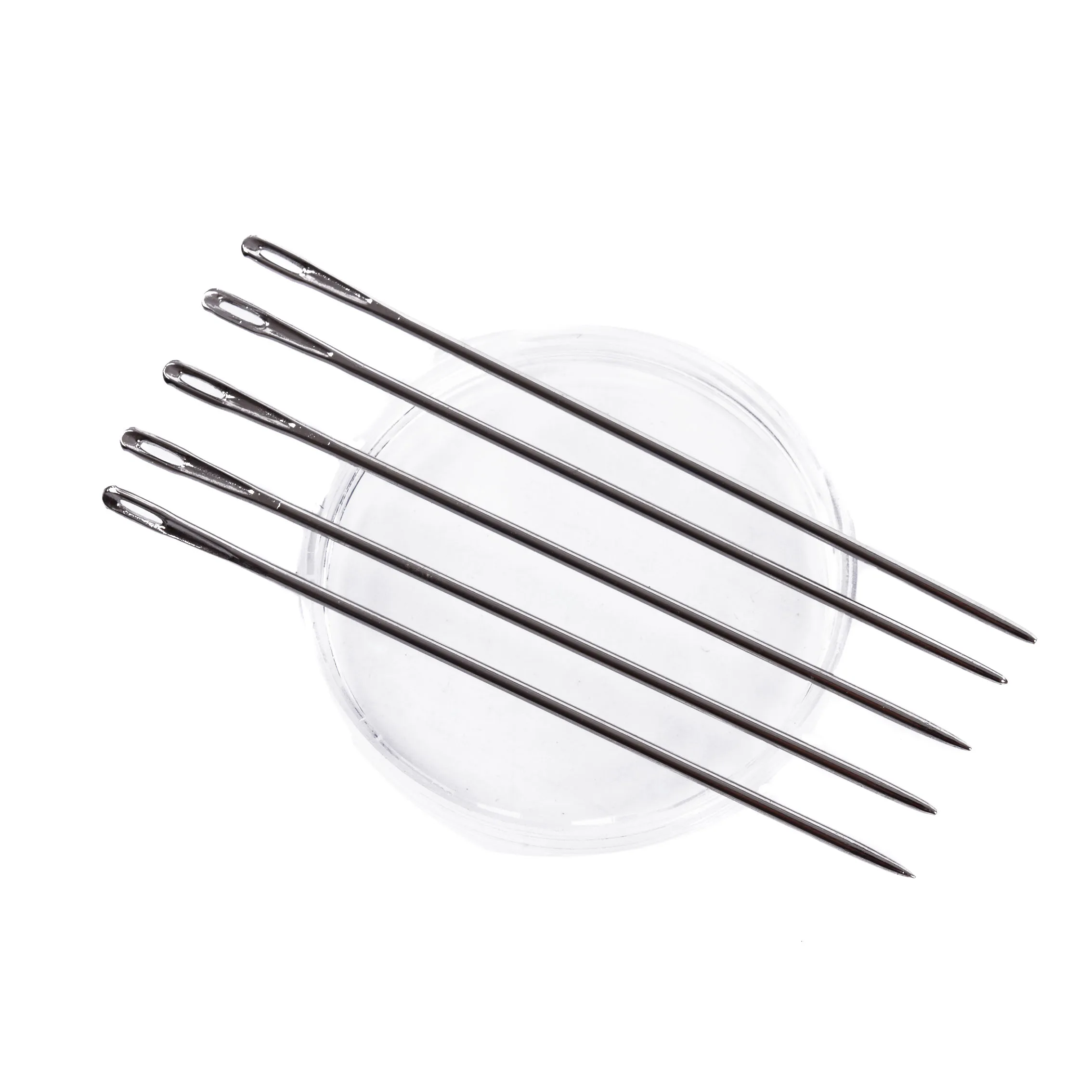 12PCS 6cm "I" Vorm Rechte Inslag Weven/Naalden voor DIY Hair Extensions Menselijk Haar inslag Haar Tools