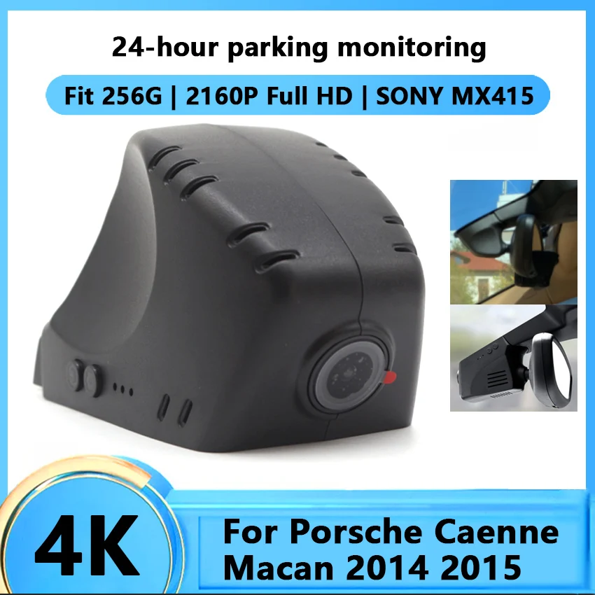 

Car DVR Dash Cam Camera Video Recorder 4K UHD Night Vision For Porsche Caenne Macan 2014 2015 Modification Accessories Parts