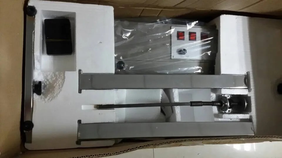 High quality SF-150D Stainless Steel Vertical continuous band Sealer plastic bag Sealing Machine