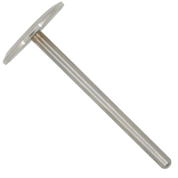 50.5mm thermowell weldless with Tri-Clamp homebrew boiler stainless steel 304 Sanitary Immersion of 30- 500mm