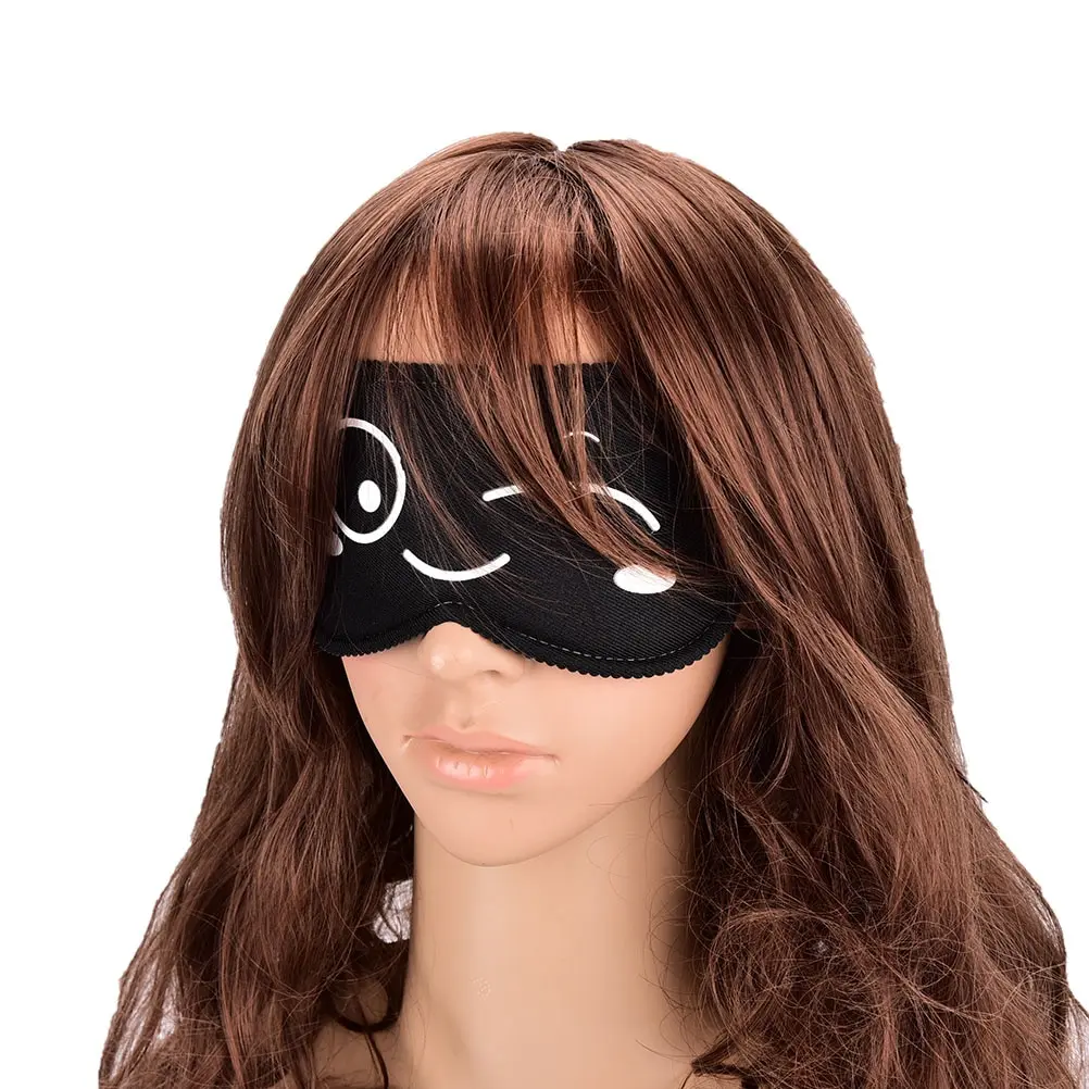 1Pc Slapen Oogmasker Zwart Masker Reizen Slaap Gereedschap Bandage Op Ogen Zwart Oog Schaduw Slaap Masker Hot