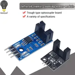 Speed Sensor Module Tacho Sensor Slot-type Optocoupler Tacho-generator Counter Module for arduino 51 AVR PIC 3.3V-5V Diy Kit