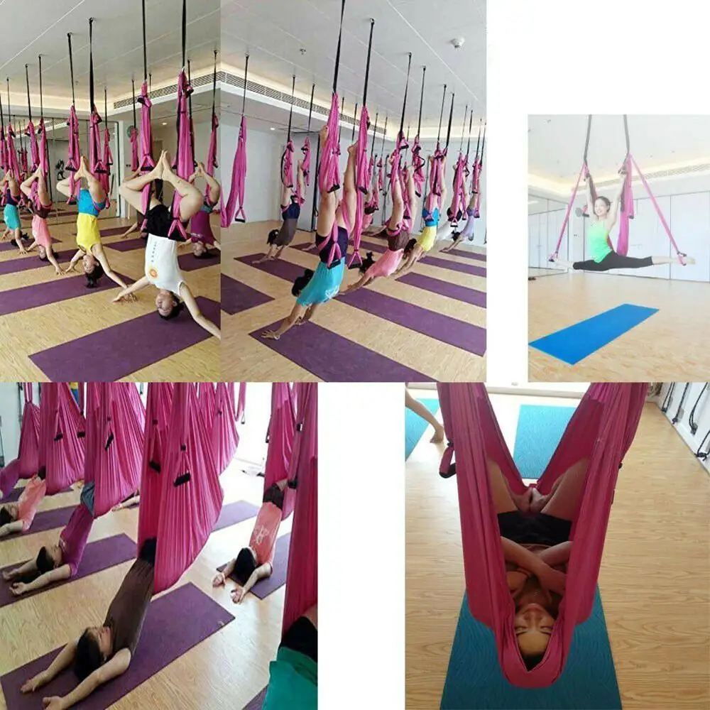 Yoga Hammock Anti Gravity Ultralight Parachute Nylon Aerial Yoga Swing hammock Unmissable Fitness Equipment Home Gym