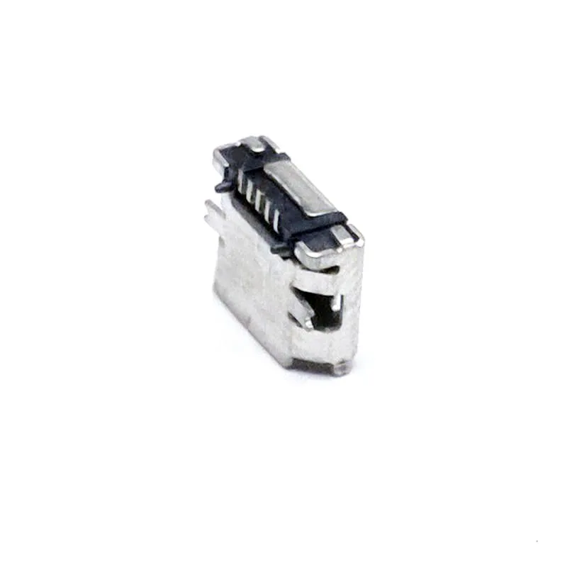 50pcs/lot USB Connector Female Port Jack Tail Sockect Plug For Android phone data connector 5Pin Micro-B SMD Micro