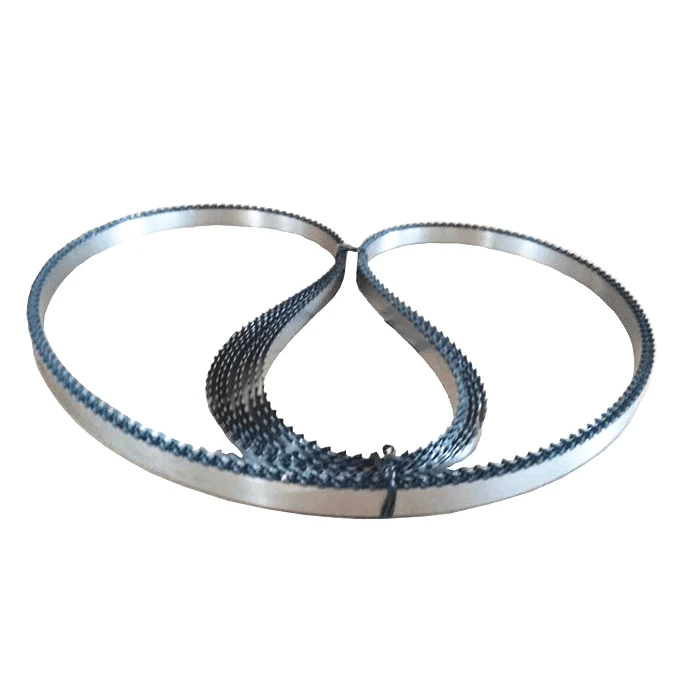 High quality and factory direct frozen bone meat cutting band saw blade with high quality from saw mills made by alloy steel