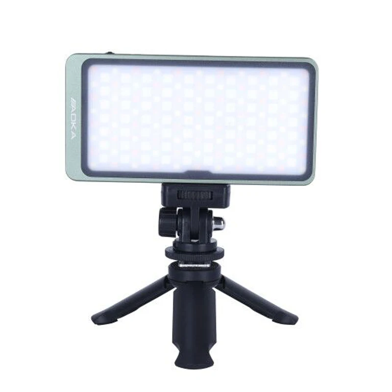 AOKA FL-70RGB التصوير الفوتوغرافي المحمولة ثلاثة ألوان LED ملء ضوء ل هاتف مزود بكاميرا