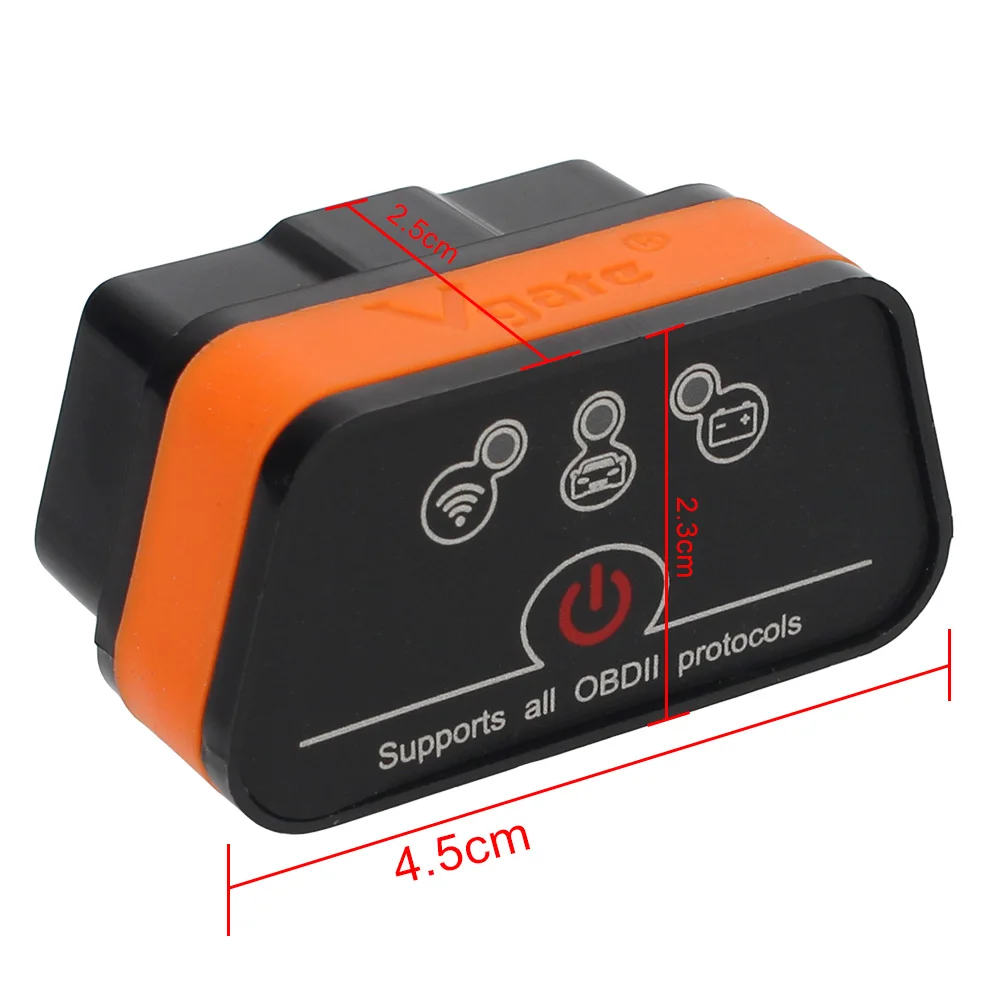 ELM327 OBD2 Vgate Icar 2 Scaner WIFI/Bluetooth Auto Diagnostic Tool For Android Code Reader Automotive Diagnostic Scanner