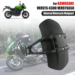 For KAWASAKI VERSYS 650 2010 VERSYS-X300 ER6N Z900 Z800 Z650 Motorcycle Fender Rear Tire Cover Mudguard Splash Guard Protector