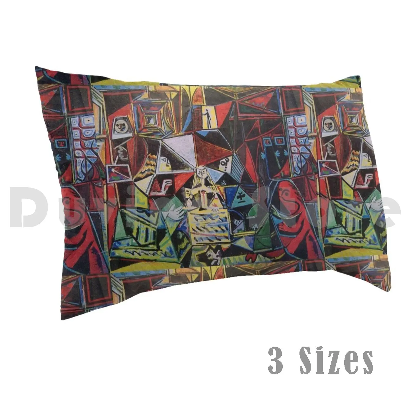 Picasso , Las Meninas Pillow Case DIY 50*70 Picasso Las Meninas Cubism Colorful