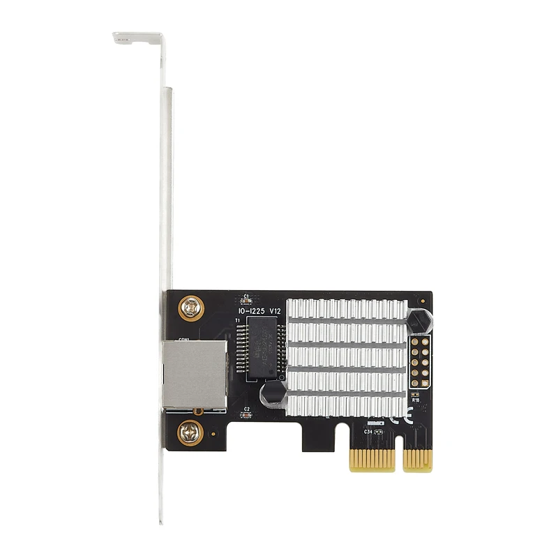 Scheda di rete PCI Express da 2.5Gb 100/1000M/2500M adattatore di rete RJ45 scheda di rete ethernet Gigabit PCIe 2.5G per chip Intel I225