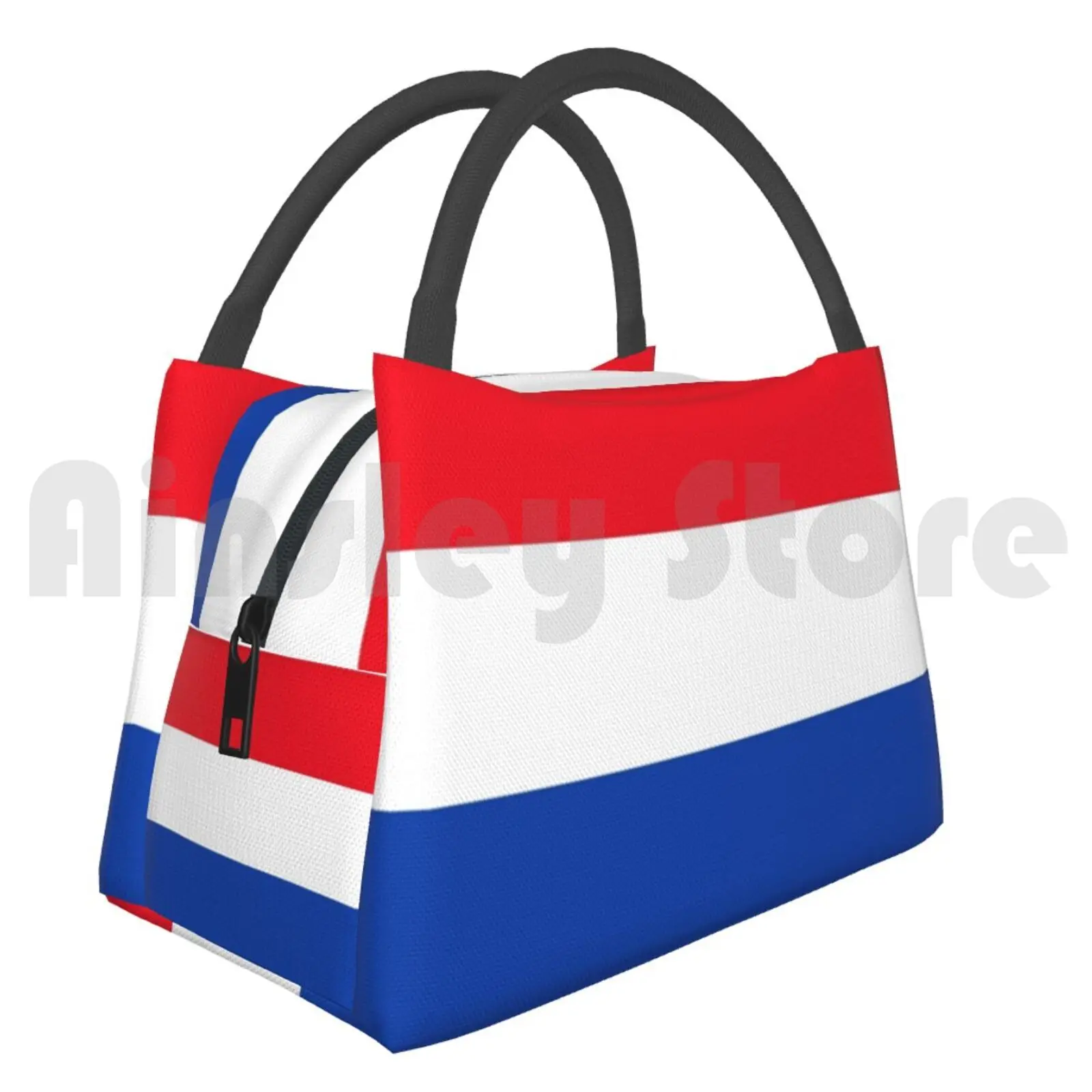 Portable Insulation Bag Netherlands Flag Hat Hat Union Jack Flag Britain