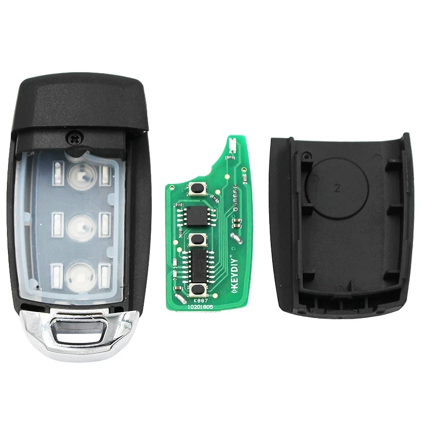 KEYECU-Auto atualizado Flip remoto Key Fob, 3 botões, 433MHz, chip ID46 para Hyundai Starex H-1 H1 2008-2015, 81996-4H400 819964H400