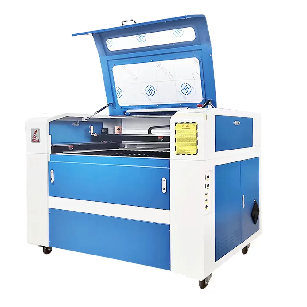 China manufacture Redsail 600 by 900mm co2 laser cutting machine which has auto focus function and rotary optional