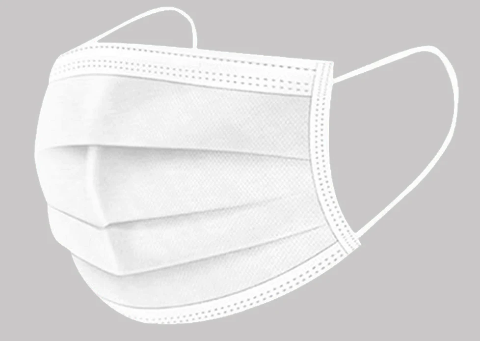 Mundmasken, 3-lagige Anti-Staub-Einweg-Mascarillas, Vliesstoff, schmelzgeblasene Stoffmasken, elastische Ohrschlaufen-Gesichtsmaske – Detail 9