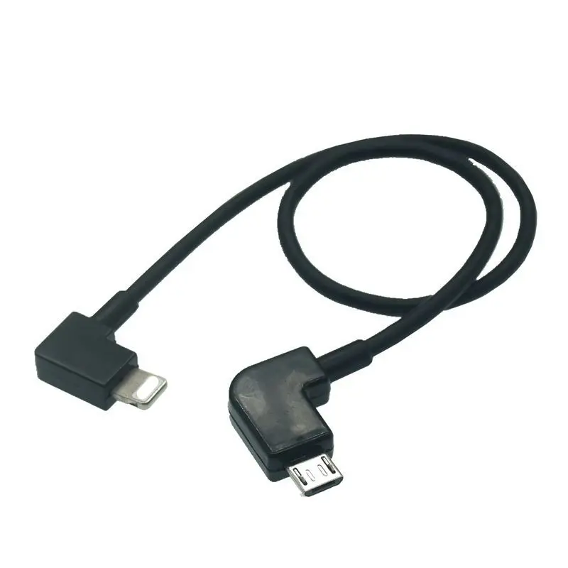 90 درجة زاوية نوع C USB-C إلى مايكرو USB Type-c 8PIN مزامنة تهمة OTG شاحن كابل الحبل محول للهاتف هواوي سامسونج سلك