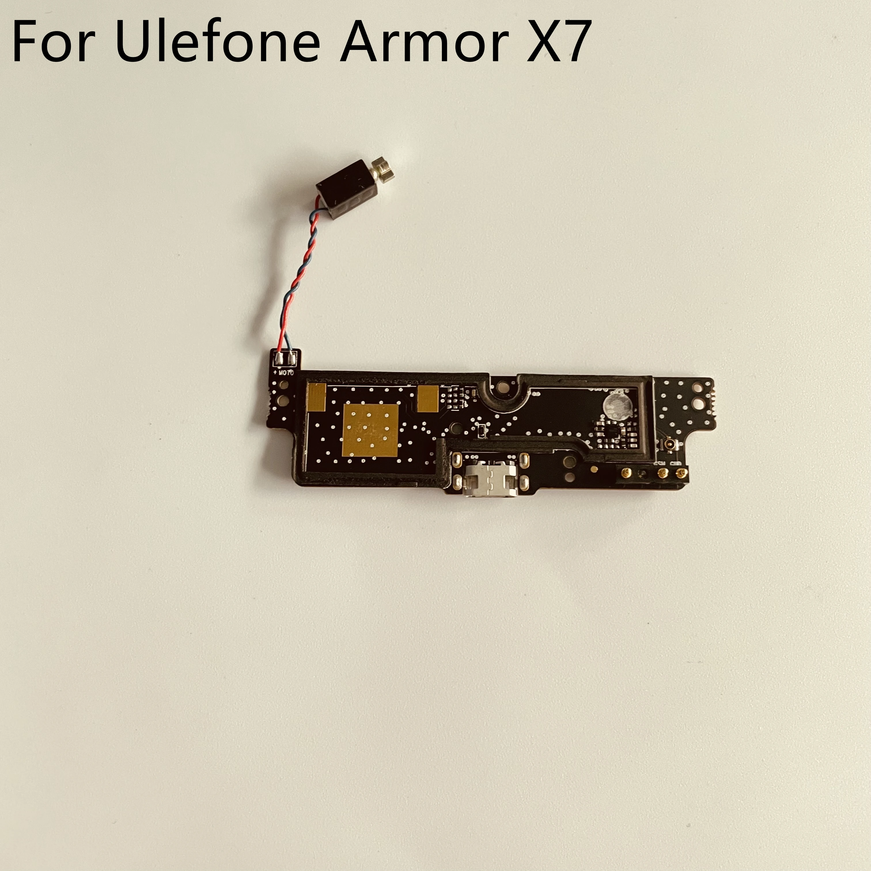 

Зарядная плата с USB-разъемом и Вибрационный двигатель для Ulefone Armor X7 Helio A20 MT6761VWE 5,0 'X, бесплатная доставка