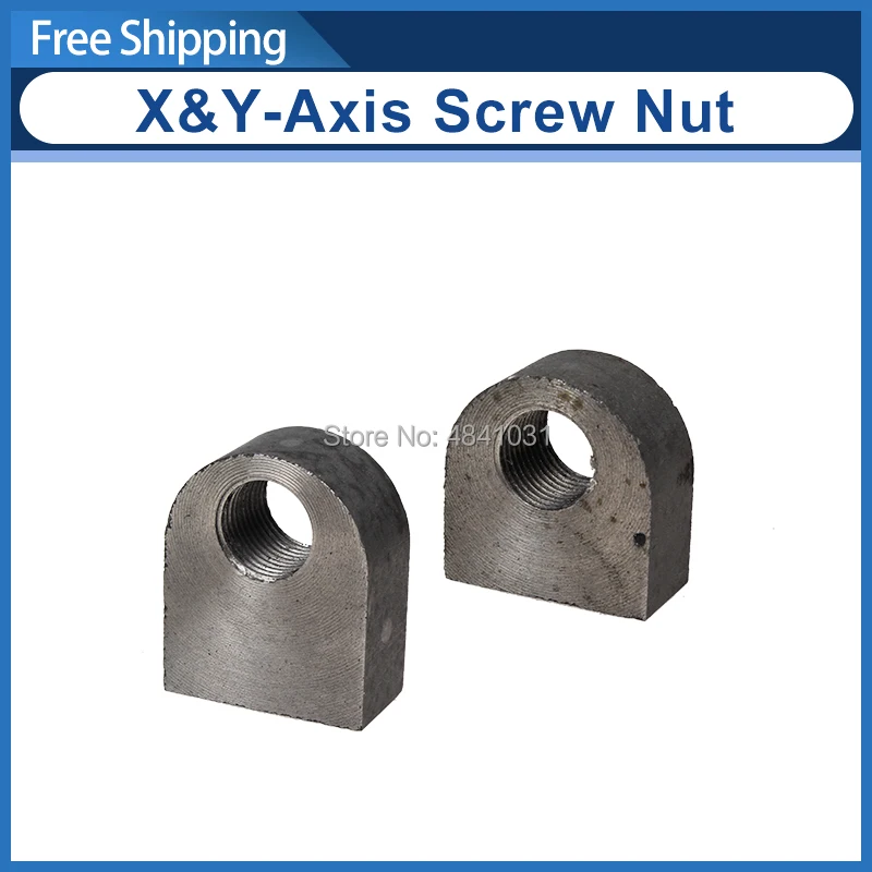 Metric Y-Axis Screw Nut X-Axis Screw Nut For SIEG X2-037 X2-023 G8689 JET JMD-1L Craftex CX605 Little Milling 9 Clarke CMD300