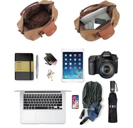 2021 New Fashion Laptop Hand bag Multifunction messenger bag Men's Soft handbag leisure Travel Case Duffel Shoulder bag