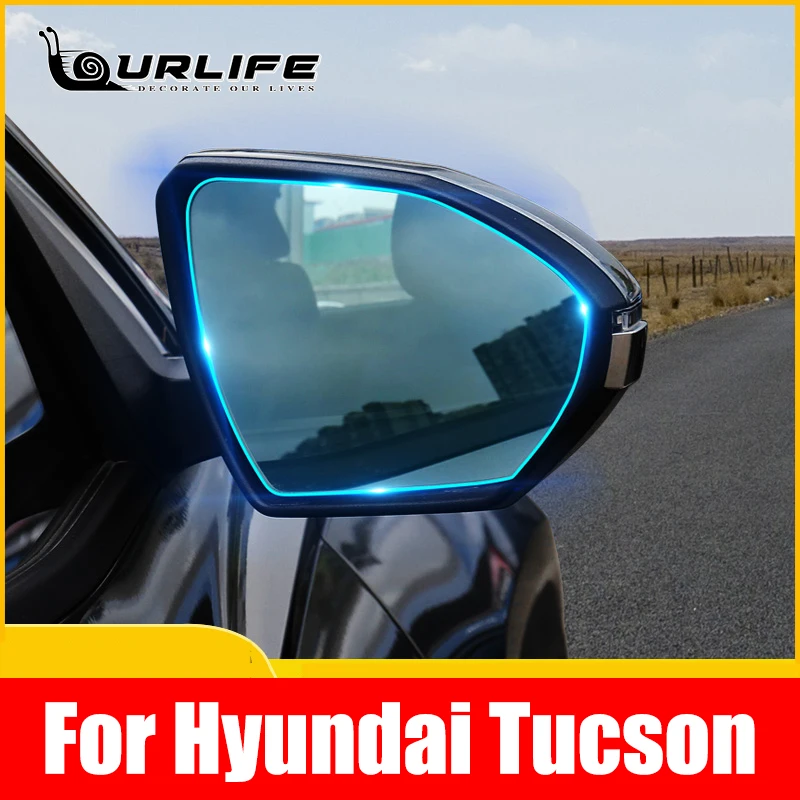 Rearview Mirror Side Window Rainproof Waterproof And Anti-fog Film Rearview Accessories For Hyundai Tucson NX4 2021 2022