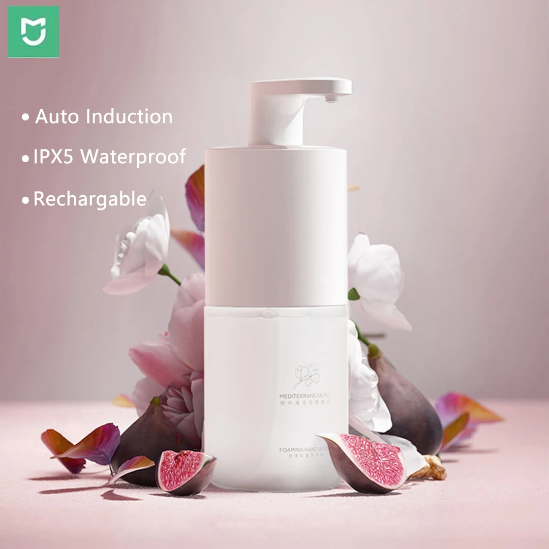 Orignal Xiaomi Mijia Rechargable Auto Induction Foaming Automatic Soap Dispenser Pro Hand Washer Wash 0.2s Infrared Home Newest