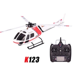 Wltoys XK K110 6CH 3D 6G System Remote Control Brushless RC Helicopter BNF without Transmitter  K100/K120/K123 /K124